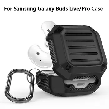 Caz moale Pentru Samsung Galaxy Muguri Live Cover TPU Anti-Coperta Pentru Samsung Muguri Pro Căști Accesorii Cazul Cu Breloc