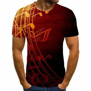 Noua Moda T-Shirt 3d Tricou Bărbați 'S Liber Strada Tricou Bărbați 'S Cămașă Frunze Imprimate Tricou Camisa Masculina