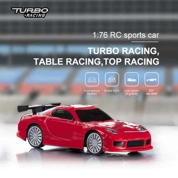 Turbo Racing 1:76 C71 Sport Masina RC Limited Edition & Classic Edition cu 3 Culori Mini Complet Proporțională RTR Kit Jucarii