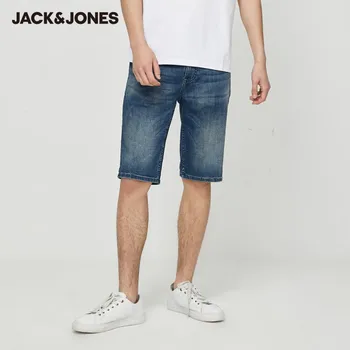 JackJones New Sosire Bărbați Ușor să se Întindă Confortabil Slim Fit Denim pantaloni Scurți|220243504