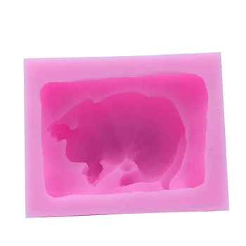 3D Săpun Câine Mucegai Silicon Tort Mucegai Matrite de Ciocolata Aroma de Gips Ceara Lut Decorare Mucegai Silicon