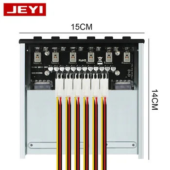 JEYI Hard Disk Control 4/ 6 Mod de HDD SSD de Putere Comutator Inteligent Controlerul de Hard Disk de Sistem Suport ATX Caz de Calculator