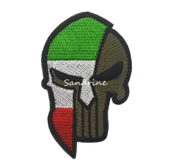 Molon Labe Punisher Spartan Armata Militară Tactică Broderie Patch-Uri Pentru Haine Îmbrăcăminte Emblema Aplici Insigne