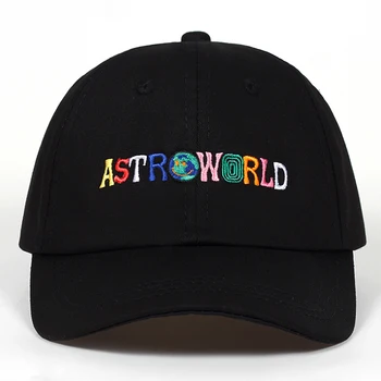 Bumbac ASTROWORLD Sepci de Baseball Travis Scott Unisex Astroworld Tata Pălărie Capac de Înaltă Calitate, Broderie Om Femeile Pălărie de Vară