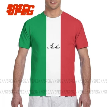 Drapelul Italian De Italia Italia Barbati Tricouri Nebun Tricouri Maneca Scurta Peste Tot de Imprimare 3D Full Tricouri Poliester Cadou Topuri pentru bărbați