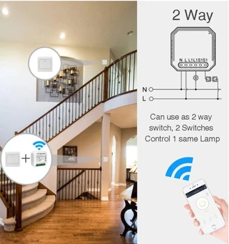 Tuya Wifi Smart Switch Module Wireless Smart Home Switch 220~240V Monitor Consumul de Măsurare Pentru Google Acasa de Viață Inteligentă