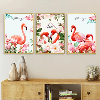 5D DIY Diamant Pictura Animal Flamingo Kit goblen Peisaj Animale Diamant Broderie Acasă Decorare Cadou de Anul Nou
