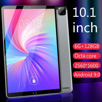 Tableta Pc de 10.1 Inch Android 10.0 Tablete Octa Core Google Play 3g 4g LTE Telefon GPS WiFi Sticla de 10 Inch