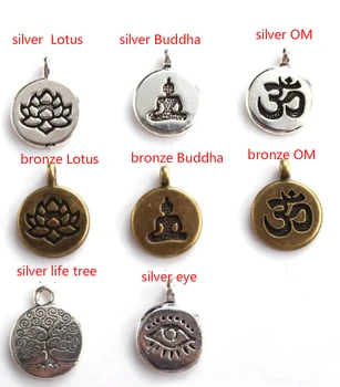Violet 108 margele 8mm elastic reglabil Lotus pomul vieții lui Buddha OM Chakra ochi Reiki agat, Onix Yoga Brățară colier fg3f