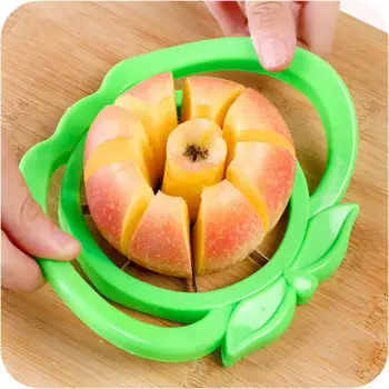 Apple A Forma Fructe Slicer Bucatarie Practic Apple Slicer Lama Din Oțel Inoxidabil De Fructe Slicer Ascuțite Apple Cutter De Bucatarie Consumabile