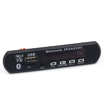 Mai nou Sosire fără Fir Bluetooth 12V MP3 WMA Decoder Bord Modul Audio USB TF Radio Pentru accesorii Auto