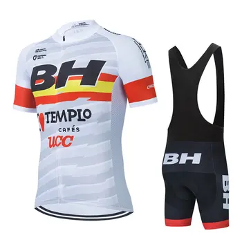 2021 Echipa BH Ciclism de Îmbrăcăminte pentru Bărbați Ciclism Set Bicicleta Îmbrăcăminte Respirabil, Anti-UV Biciclete Uzura/Maneci Scurte Jersey Ciclism Seturi