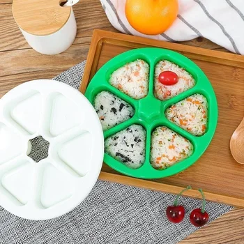 DIY Sushi Mucegai Onigiri Minge de Orez Mâncare de Presă Triunghiular Sushi Maker Mucegai Sushi Kit Bucătărie Japoneză Bento Accesorii