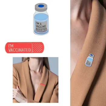 Vaccinate Pin Mini Pin Pentru Bărbați Și Femei, Adulți Și Copii Bijuterii Corsaj Broșe Pin Rever Insigna Cadou
