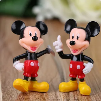 6PCS Cifre Disney Mickey Mouse Minnie Mouse Clubhouse Petrecerea de Ziua Decorare Tort PVC Figurine Jucarii pentru Copii DS10