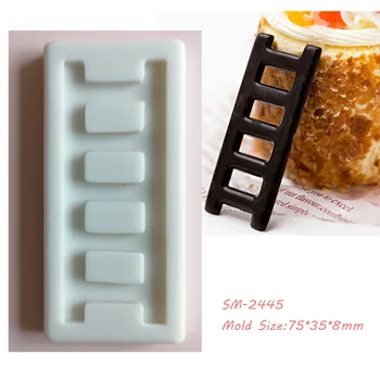 Scară mică Matrite din Silicon pentru Tort si Prajitura de Frontieră Matrite de Ciocolata Fondant Mucegai Tort de Decorare Bucătărie Bakeware