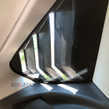 Auto partea din spate fereastra jaluzele inserați codul tip este potrivit pentru Ford Focus MK3 RS ST 2012-2018 Hatchback și sedan material ABS