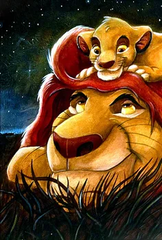 Disney 5D Diamant Pictura Lion King Cross Stitch Mozaic Broderie Stras Accesorii Decor Acasă