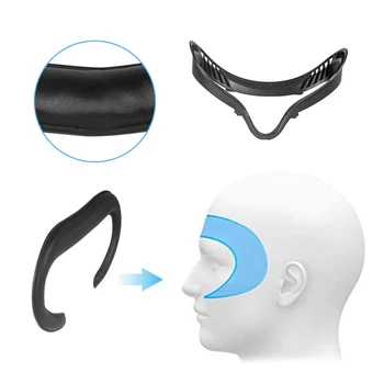 5 în 1 Set VR Faciale Interfață Suport & PU Piele Spuma de Fata Acoperi Pad Înlocuire Confort Accesorii pentru Oculus Quest 2