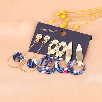 Femeile boemia cercei bijuterii vintage 2021 cadouri pentru femei bijuterii de moda picătură cercei bijuterii legăna mare moda bijuterii