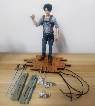 Originale japoneze figura Atac pe Titan Levi Ackerman figurina de colectie model jucării pentru băieți