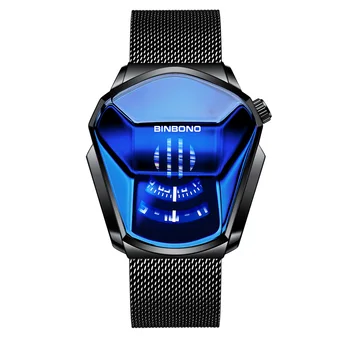 BINBOND Top Brand de Lux Militare Cuarț Omul Ceas de Aur Ceasuri de mana Omului Ceas Casual Cronograf Sport Impermeabil Ceas de mână