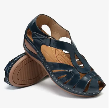 Femei Sandale Noi Pantofi de Vara pentru Femei Plus Dimensiune 43 Tocuri Sandale pentru Pene Chaussure Femme Casual Gladiator Sandalen Dames