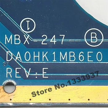 DA0HK1MB6E0 Pentru Sony VPCEH MBX-247 laptop placa de baza A1827699A placa de baza