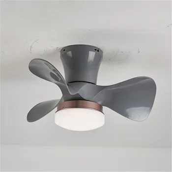 Fan Lumină Dormitor Ventilator Lampa Living Fan lumină Birou, Ventilator lumină Modernă, Ventilator lampa 110V-220V