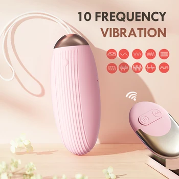 10 Modul Wireless De Control De La Distanță Vibratoare Vibrator Ou De Sex Feminin Stimulator Clitoridian Vaginale G-Spot Masaj Jucarii Sexuale Glont Vibrator