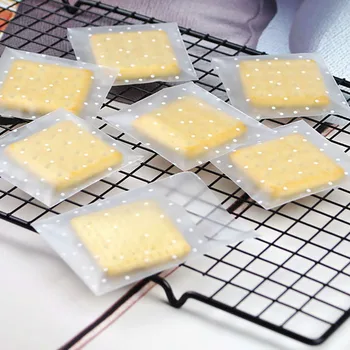 100buc cookie ambalare saci Translucid puncte DIY ambalaj de Plastic autoadezive, saci de Petrecere Nunta Copil de Dus Suvenir