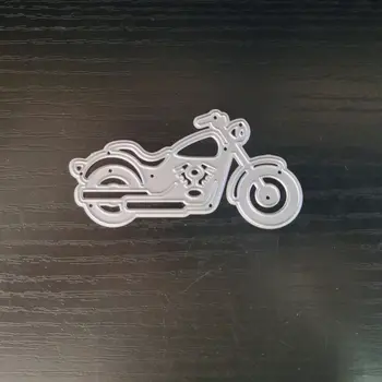 2020 NOU Album Motocicleta Forma Design DIY Hârtie de Tăiere Moare Scrapbooking Plastic Relief Folder