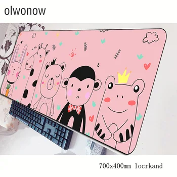 Iepure drăguț mouse pad cald vânzări Calculator mat 70x40cm gaming mousepad mare anime padmouse keyboard jocuri pc gamer birou