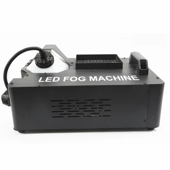 1500W Ceață cu LED-uri Aparat de DMX512 Control de la Distanță Verticală Mașină de Fum Cu LED-uri RGB Lumini DJ Disco Bar Club de Halloween Etapă Fogger