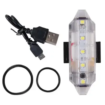 Lumini pentru biciclete Waterproof Mountain Bike Lumina USB Reîncărcabilă Avertizare de Siguranță din Spate, Coada de Lumină Accesorii pentru Biciclete