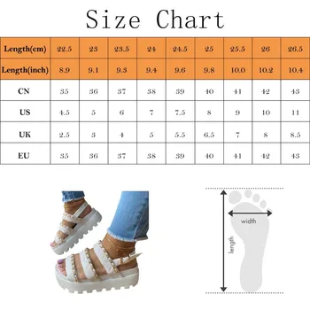 Pantofi De Vara Pentru Femeie Plat Platforma Sandale Femei Din Piele Moale Casual, Sandale Gladiator Pene Pantofi Femei Fund Gros Pantofi 2021