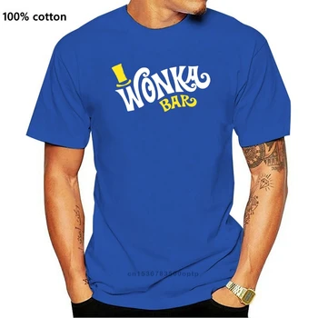 Amuzant tricou barbati noutate tricou Willy Wonka și Fabrica De Ciocolată Wonka T-shirt