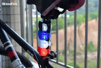Impermeabil LED Biciclete Lumina Biciclete Strobe Coada Roata din Spate a Vorbit Lumina Lanterna Accesorii pentru Biciclete Biciclete Fata de Ghidon Lumina