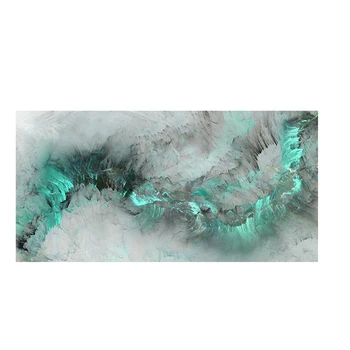 Rezumat Verde și Negru de Nori Pictura in Ulei pe Panza, Postere si Printuri Cuadros de Arta de Perete de Imagine pentru Camera de zi Decor Acasă