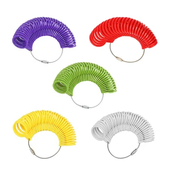 Inel de Plastic de Dimensiunea Finder Mandrină Stick Degetul Indicator Kit DIY Bijuterii Inel Nou