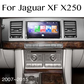 Android 10 6+128G Autoradio Radio Auto Carplay Pentru Jaguar XF 250 X250 2007-Ecran Tactil DSP Player Multimedia, Navigare GPS