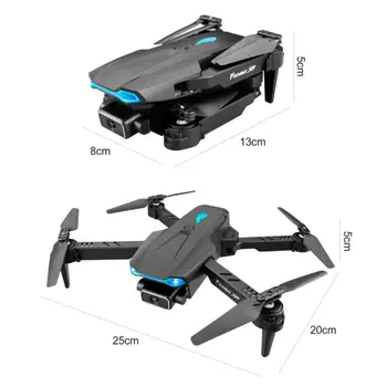 2021 Nou Portabil UAV WiFi 4K HD Camera RC Drone High-tech Jucarii Educative Electric Aeronave Recuzită Fotografie
