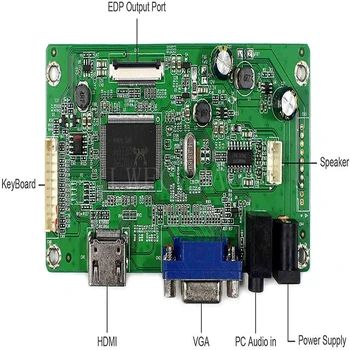 Noul Kit de 15.6 Inch LTN156HL01-101 LTN156HL01-104 HDMI+VGA+Audio 1920x1080 LCD ecran cu LED-uri 30pinS EDP Placa de sistem Driver