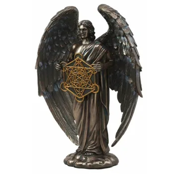 Rasina Decorativa Ormament Camera de zi de Decorare Înger cu Sabie de Șarpe Aripi Mari de Înger Statuie Rășină Statui Decor Acasă