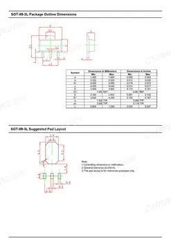 20buc B772 SOT-89 PNP Tranzistor Bipolar Junction BJT Pwerful Tub Fets SMD B 772 SOT 89 Triodă -3A -30V Circuite Integrate