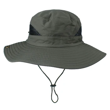 În aer liber, nouă bărbați pălării de Pescuit capac Solid de culoare Margine Largă Anti-UV, soare pe plaja capace femei Găleată pălărie de Vară, de Toamnă Drumetii, camping