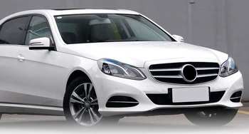 Masina Bara Fata Buza Spoiler Pentru Mercedes Benz W212 E63 2013-Negru Lucios Inferior Exteriorul Vehiculului Clapeta De Acoperire Spillters Chin