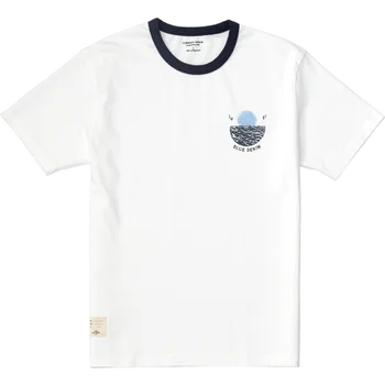 SIMWOOD 2021 Vara Noi Regulat se Potrivesc Contrast de Culoare tricouri Barbati Logo-ul de Imprimare Bumbac Confortabil Topuri Plus Dimensiune Îmbrăcăminte de Brand