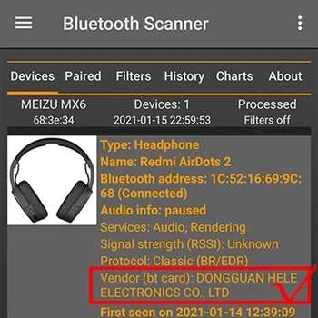 20BUC Versiune Globală Xiaomi Redmi Airdots 2 TWS Wireless Bluetooth 5.0 Cască Km Adevărat Pavilioane Wireless de Bază 2 conectare Automată TWS