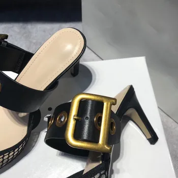 2021 Din Piele Femei Pantofi Femei Glezna Pantofi De Lux Pentru Femei Designeri Femei De Moda De Vara
